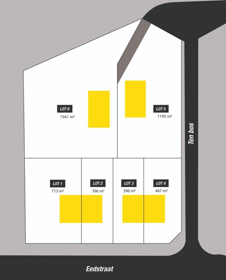 Plan eedstraat 62 Gent compleet Tekengebied 1