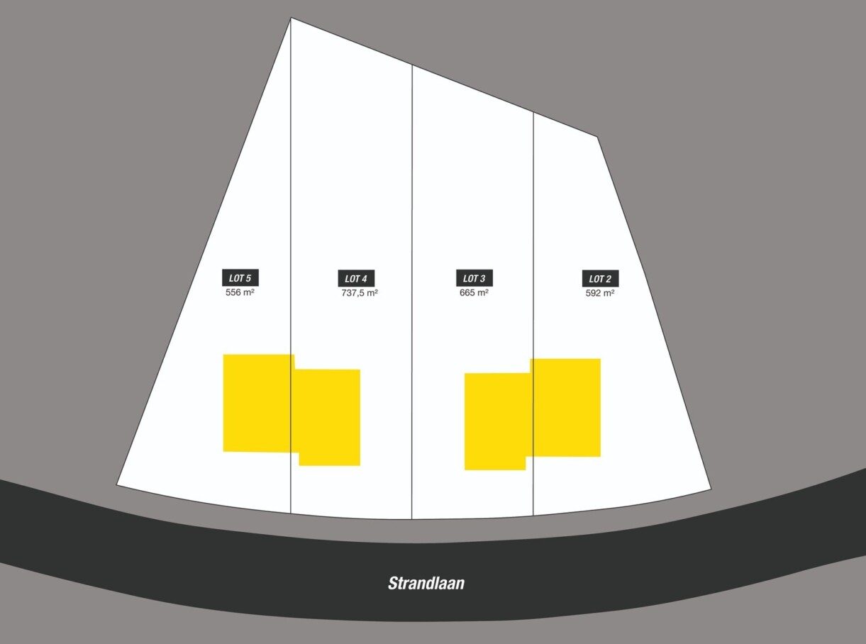 Plan Strandlaan Koksijde 01